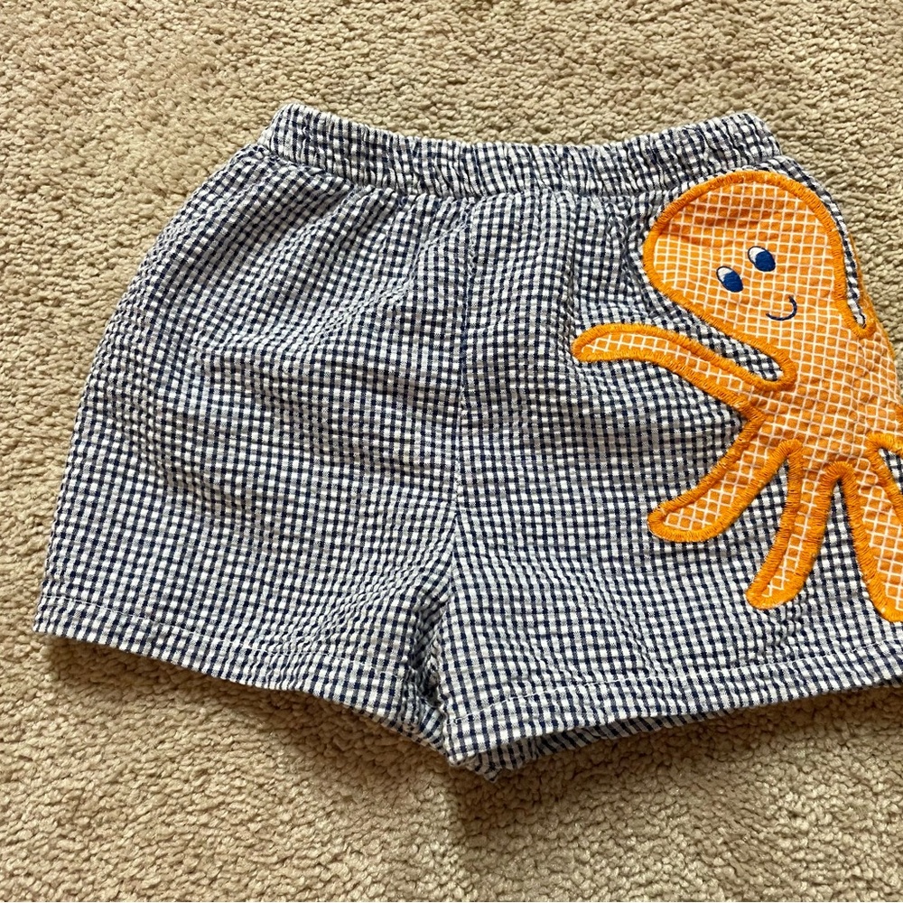 Blue and white Bailey boys swimsuit